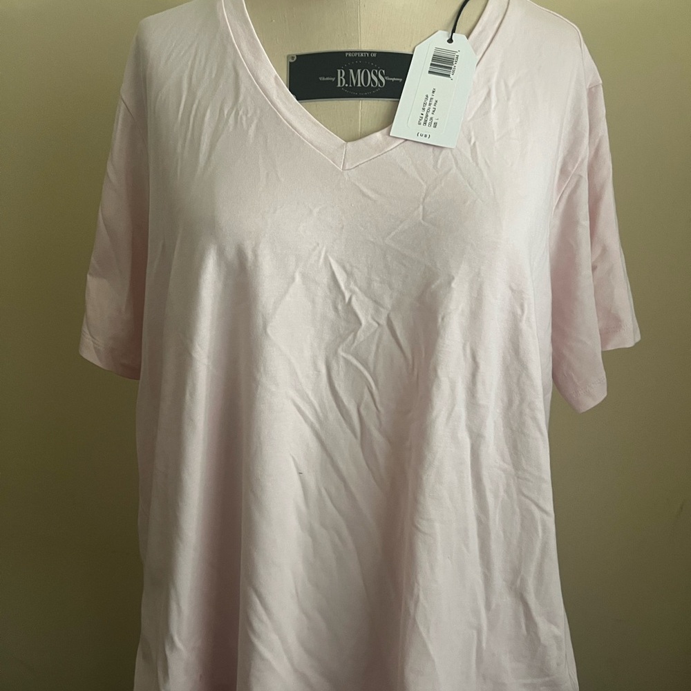 Universal Standard V Neck T-Rex T shirt - Picture 5 of 7